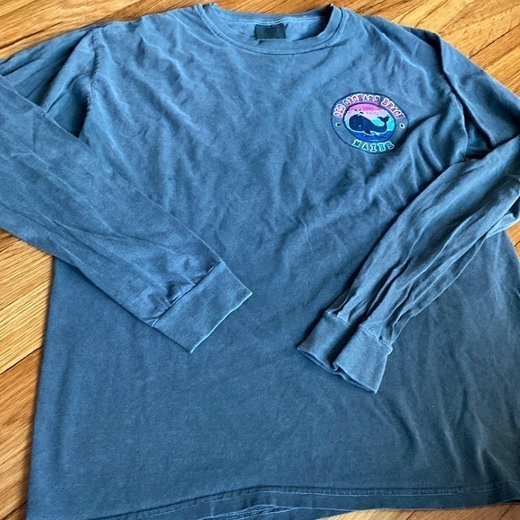 Comfort Colors Tops - Vintage wash Old Orchard Beach stay salty whale MAINE size M comfort colors EUC.